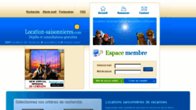 What Location-saisonnieres.com website looked like in 2015 (8 years ago)