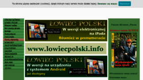 What Lowiec.com website looked like in 2015 (8 years ago)