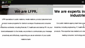 What Lfpr.com website looked like in 2015 (8 years ago)