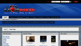 What Luvinpoker.eu website looked like in 2015 (8 years ago)