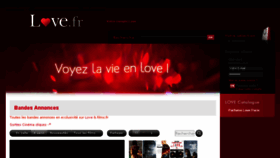 What Love.fr website looked like in 2015 (8 years ago)
