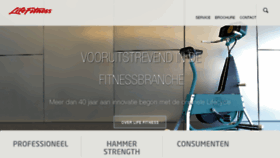 What Lifefitness.nl website looked like in 2015 (8 years ago)