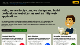 What Loofy.com website looked like in 2015 (8 years ago)