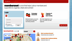 What Labourmembership.com website looked like in 2015 (8 years ago)