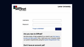 What Lamaruniversity.simnetonline.com website looked like in 2015 (8 years ago)