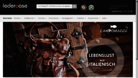 What Lederoase.de website looked like in 2015 (8 years ago)