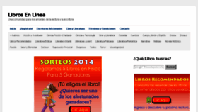 What Librosenlinea.net website looked like in 2015 (8 years ago)