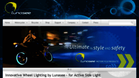 What Lunasee.com website looked like in 2015 (8 years ago)