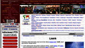 What Listrik.web.id website looked like in 2015 (8 years ago)