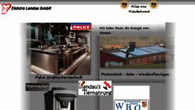 What Landau-gmbh.de website looked like in 2015 (8 years ago)