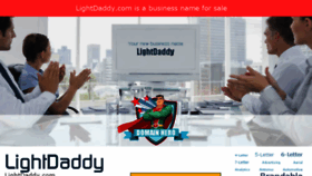 What Lightdaddy.com website looked like in 2015 (8 years ago)