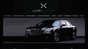 What Luxemotors.com.br website looked like in 2015 (8 years ago)