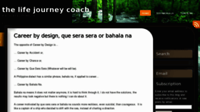 What Lifejourneycoach.com website looked like in 2011 (12 years ago)