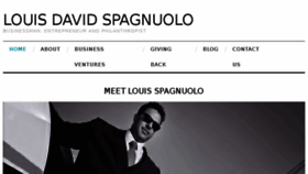 What Louisdavidspagnuolo.com website looked like in 2015 (8 years ago)