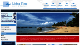 What Livingtime.com.ar website looked like in 2015 (8 years ago)