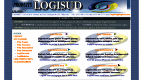 What Logisud.com website looked like in 2015 (8 years ago)