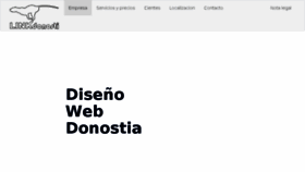What Linkdonosti.com website looked like in 2015 (8 years ago)