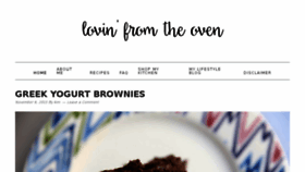 What Lovintheoven.com website looked like in 2015 (8 years ago)