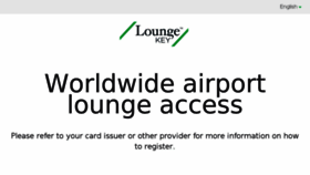 What Loungekey.com website looked like in 2015 (8 years ago)