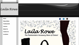 What Lailarowe.com website looked like in 2015 (8 years ago)