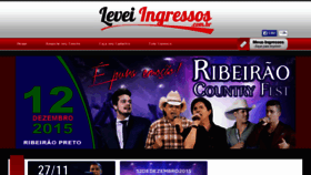 What Leveivantagem.com.br website looked like in 2015 (8 years ago)