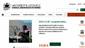What Lorchidee.fr website looked like in 2015 (8 years ago)