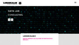 What Lamarcalab.com website looked like in 2015 (8 years ago)