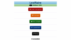 What Lexiflaire.fr website looked like in 2015 (8 years ago)