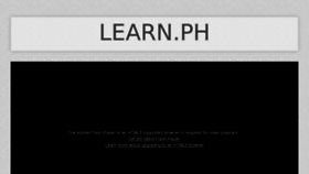 What Learn.ph website looked like in 2015 (8 years ago)