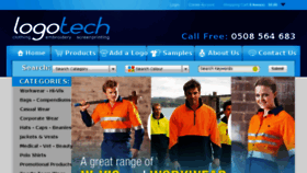 What Logotech.co.nz website looked like in 2015 (8 years ago)