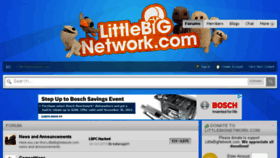 What Littlebignetwork.com website looked like in 2015 (8 years ago)