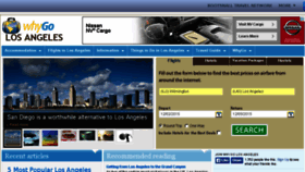What Losangeleslogue.com website looked like in 2015 (8 years ago)