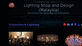 What Lamps.com.my website looked like in 2015 (8 years ago)