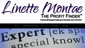 What Linettemontae.com website looked like in 2015 (8 years ago)