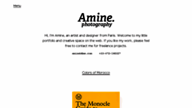 What Lioumness.com website looked like in 2015 (9 years ago)