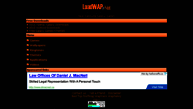 What Loadwap.net website looked like in 2015 (8 years ago)