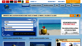 What Location-vacances-maghreb.com website looked like in 2015 (8 years ago)
