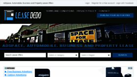 What Leasededo.com website looked like in 2015 (8 years ago)