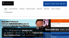 What Laboratorios-clinicos.com website looked like in 2015 (8 years ago)