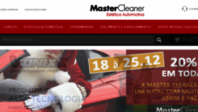 What Lojamastercleaner.com.br website looked like in 2015 (8 years ago)