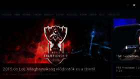 What Lol-hungary.hu website looked like in 2015 (8 years ago)