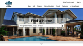 What Larosarealty.com website looked like in 2015 (8 years ago)