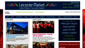 What Leicestermarket.co.uk website looked like in 2015 (8 years ago)