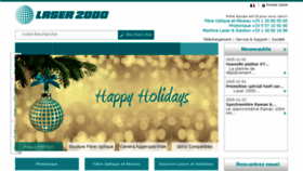 What Laser2000.fr website looked like in 2015 (8 years ago)
