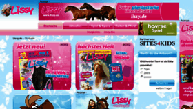 What Lissy.de website looked like in 2015 (8 years ago)
