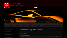 What Luigimotors.com website looked like in 2015 (8 years ago)
