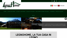 What Legnohome.it website looked like in 2015 (8 years ago)