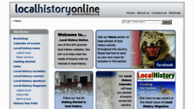 What Local-history.co.uk website looked like in 2015 (10 years ago)