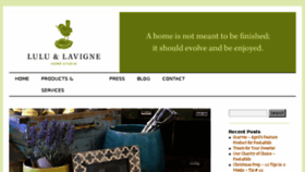 What Luluandlavigne.com website looked like in 2015 (8 years ago)