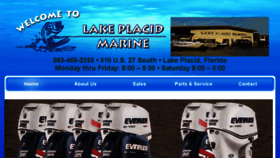 What Lakeplacidmarine.com website looked like in 2015 (8 years ago)
